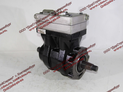 Компрессор пневмотормозов 2-х цилиндровый H2 HOWO (ХОВО) VG1560130080 фото 1 Кемерово