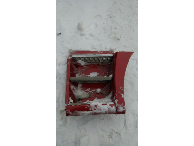Корпус подножки левый в сборе SH F3000 тягач красный SHAANXI / Shacman (ШАНКСИ / Шакман) DZ13241240411 фото 1 Кемерово