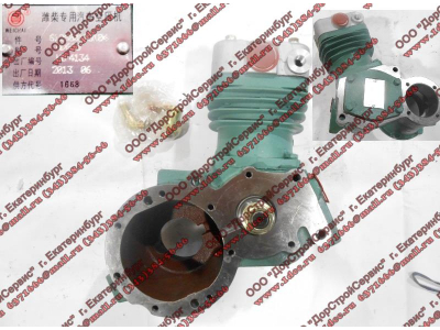 Компрессор пневмотормозов 1 цилиндровый WP10 SH SHAANXI / Shacman (ШАНКСИ / Шакман) 612600130184 фото 1 Кемерово