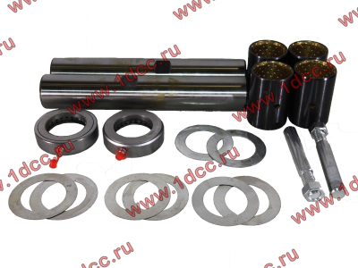 Шкворень (ремкомплект на ось) D-48, L-280 F-Амур FAW (ФАВ) 3001044-4E KIT для самосвала фото 1 Кемерово