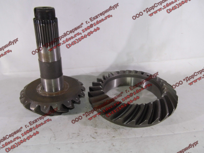 Коническая пара заднего редуктора (27х18, 31 шлиц) DF белая кабина DONG FENG (ДОНГ ФЕНГ) 2402ZH1827-024 (-025) для самосвала фото 1 Кемерово