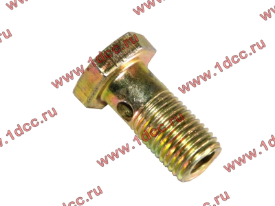 Болт пустотелый М12х1,25 (штуцер топливный) H HOWO (ХОВО) 90003962607 фото 1 Кемерово