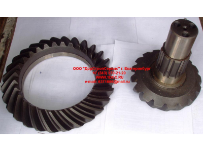 Коническая пара среднего редуктора (28х17, i-5.73, короткий хвостик) H HOWO (ХОВО) AZ9004320251 фото 1 Кемерово