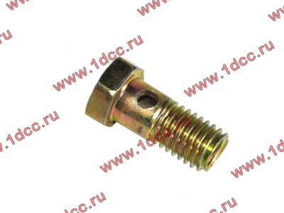 Болт пустотелый М10х1,5 (штуцер топливный) H HOWO (ХОВО)  фото 1 Кемерово