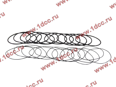 Кольцо уплотнительное гильзы цилиндра (комплект 12 тонких и 12 толстых) двигатель TD226B6G Lonking CDM (СДМ) 01153804/01153805 фото 1 Кемерово